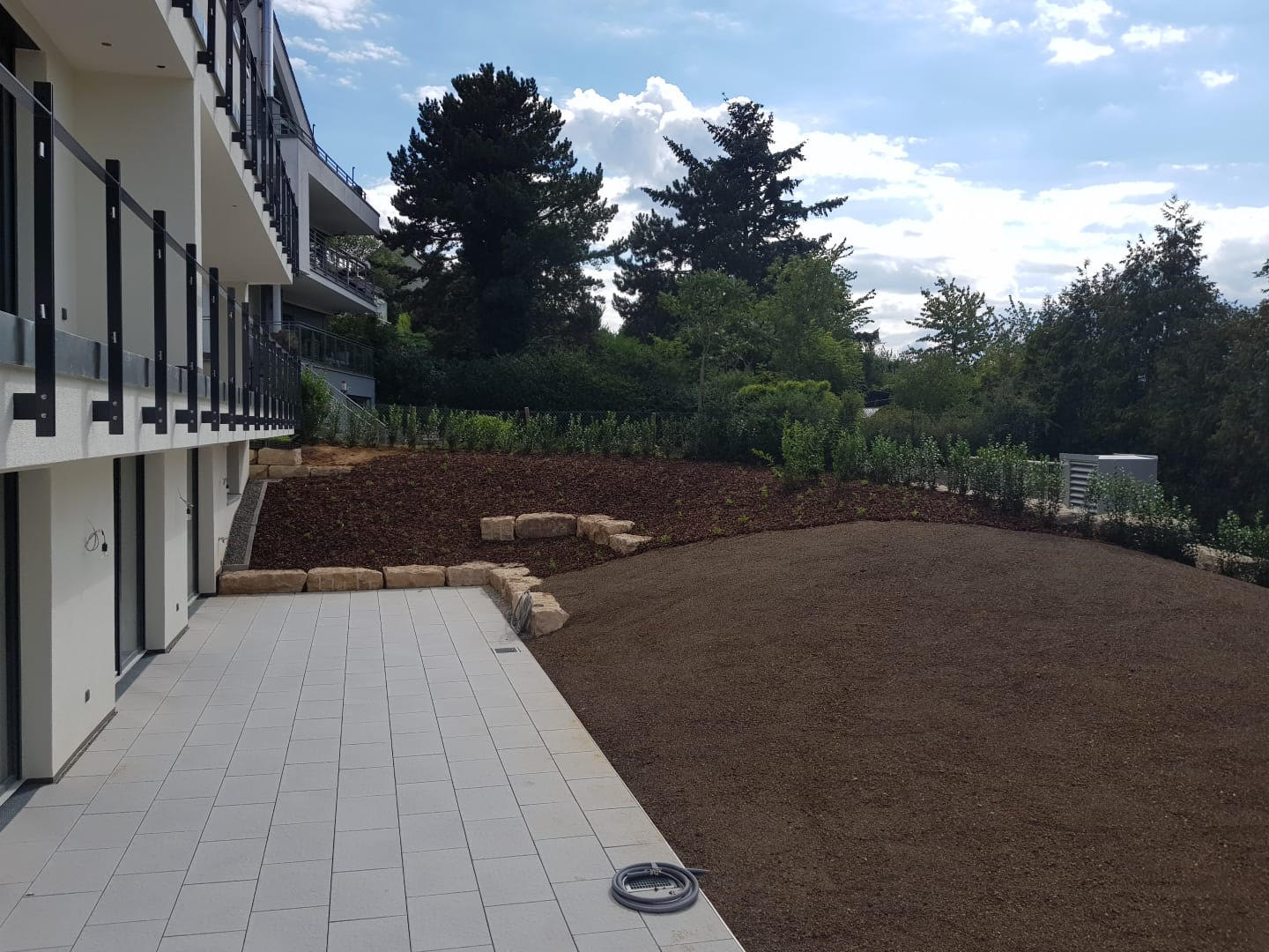 Terrassenarbeiten